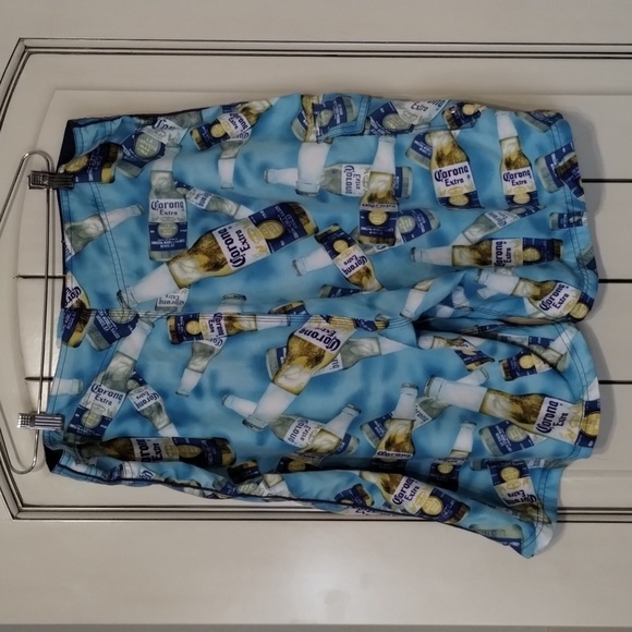 Corona Extra Official Mens Swim Trunks/Board Shorts w/Pocket Size 38 - Picture 4 of 8